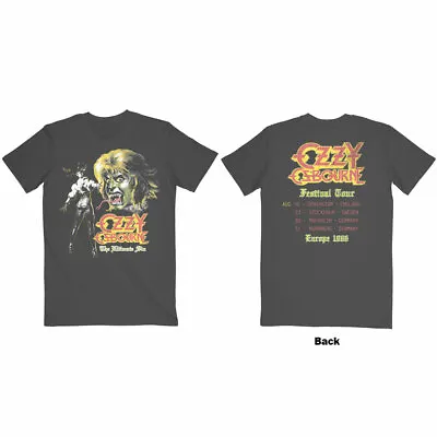 Buy OZZY OSBOURNE  Unisex T- Shirt -  Ultimate Remix  - Black  Cotton  • 18.99£