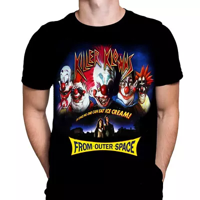 Buy Killer Klowns - Classic Sci-Fi Horror B -Movie - T-Shirt / Gore / Aliens / Slime • 24.95£