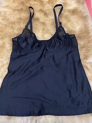 Buy Nice Black Unpadded Camisole Top Sleepwear Nightwear Size S It2b Us32B • 26.52£