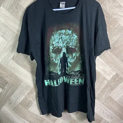 Buy 2007 Rob Zombie Halloween Horror Movie T-shirt 2XL Michael Myers Slasher • 69.99£
