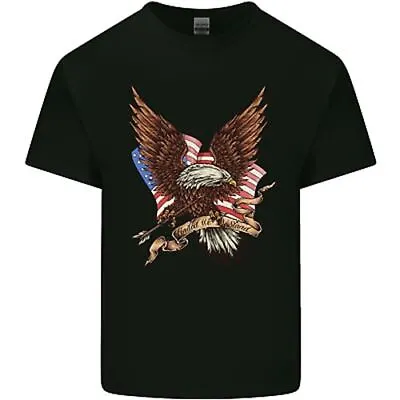 Buy USA Eagle Flag America Patriotic July 4th Kids T-Shirt Childrens • 8.49£