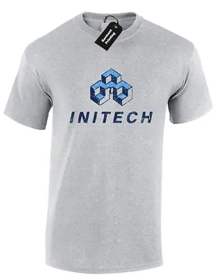 Buy Initech Mens T Shirt Funny Office Space Retro Classic Cult Movie Design Idea • 7.99£