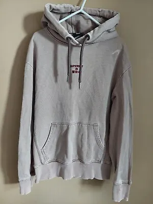 Buy Superdry Mens Hoody Garment Dyed ,SIze S • 4.99£