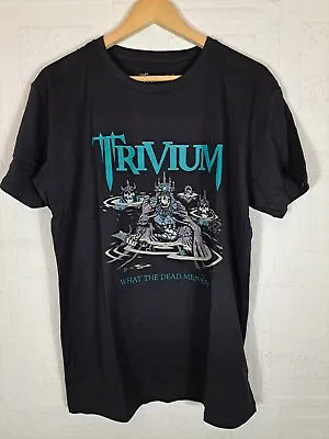 Buy Official Trivium Dead Men Say Band T Shirt Size L • 15.99£