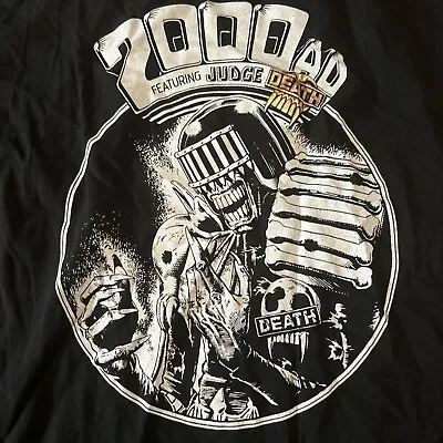 Buy Judge DEATH Dredd Deaths Head Comic DC T Shirt Dark Horse 2000AD XL EXTRA LARGE • 16£