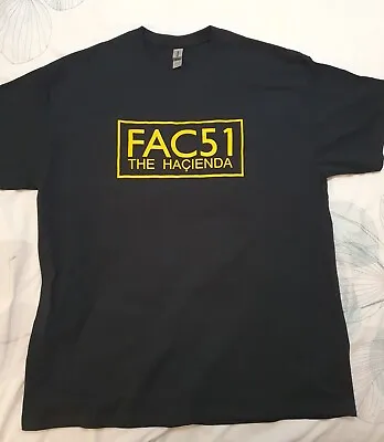 Buy New Order Factory Records Hacienda T-shirt XL Brand New • 14.99£