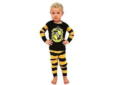 Buy INTIMO Harry Potter Kids All Houses Crest Pajamas (Hufflepuff, 5T) • 15.71£