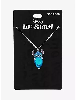 Buy Disney Lilo & Stitch Gem Stitch Necklace NWT • 15.15£