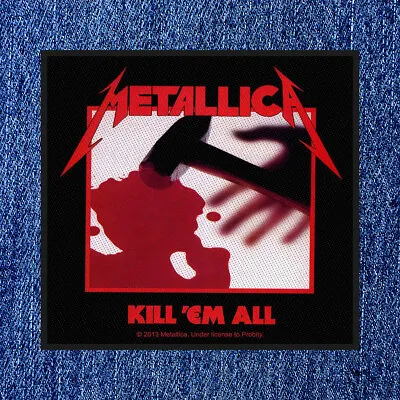Buy Metallica - Kill 'em All (new) Sew On Patch Official Band Merch • 4.75£
