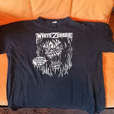 Buy T Shirt - WHITE ZOMBIE - EUROPEAN TOUR 89 - 90 • 256.94£