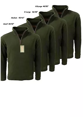Buy Mens Game Stanton Fleece, Country Wear, Hunt, Shoot, Fish, Forest Green Only • 23.75£