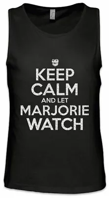 Buy Keep Calm And Let Marjorie Watch Men Tank Top American Fun Horror Story Puppet • 22.79£