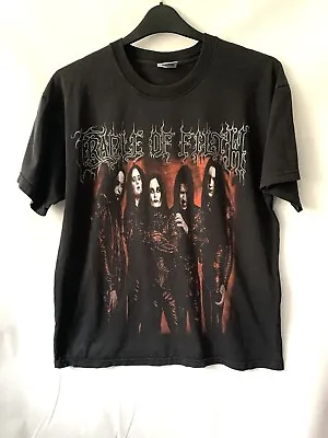 Buy Cradle Of Filth Damnation Every Day 2003 Vtg Euro Tour Band Tshirt Metal Men XL • 121.29£