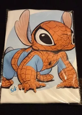 Buy Stitch-spiderman Tshirt: Kids 5-6yrs • 12.99£