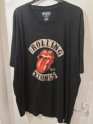 Buy ROLLING STONES 5XL - Rolling Stones - Classic Logo - Black - Unisex - T-Shirt • 12£
