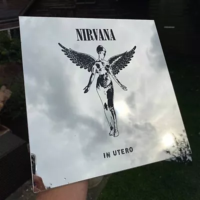 Buy Nirvana In Utero Mirror | Nirvana Nevermind | Nirvana, Kurt Cobain, Merch, Fans • 15£