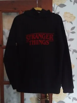 Buy Stranger Things Black Hoodie Size 12/14 • 3.50£
