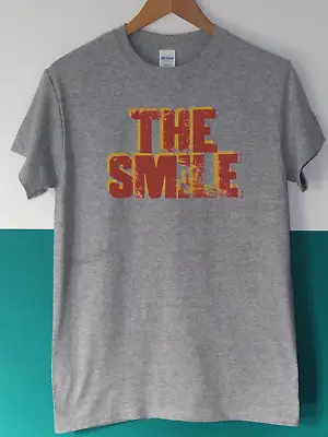 Buy The Smile, Band Tee, Logo, Radiohead - Screen Printed T-shirt  • 15.49£