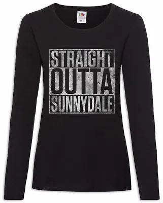 Buy Straight Outta Sunnydale Women Long Sleeve T-Shirt Buffy The Fun Vampire Xander • 27.54£