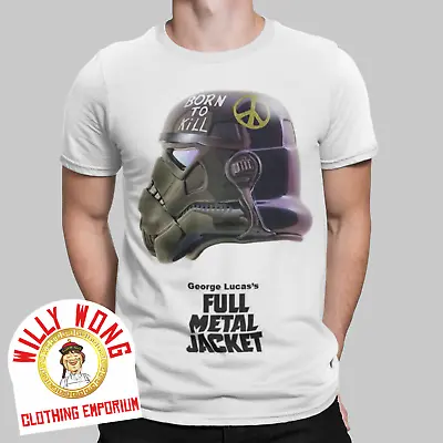 Buy Full Metal Jacket T-Shirt Star Wars Trooper Helmet Movie Retro Tee 70s 80s 90s  • 7.97£