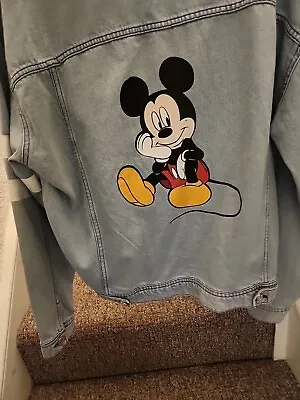 Buy Disney Mickey Mouse BoohooMAN Denim Jacket • 13£