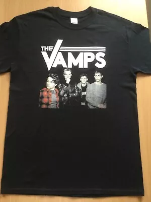 Buy The Vamps Black Night And Day 2018 Tour Short Sleeve T Shirt- Size Medium • 4.99£