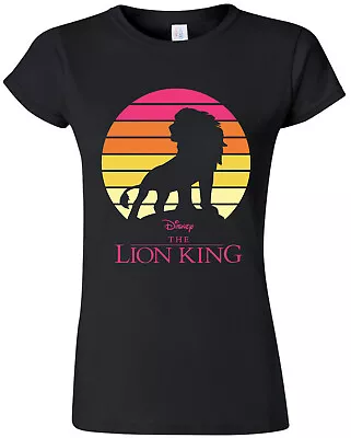 Buy Ladies The Lion King Adult Simba  Official Tee T-Shirt Womens • 15.99£