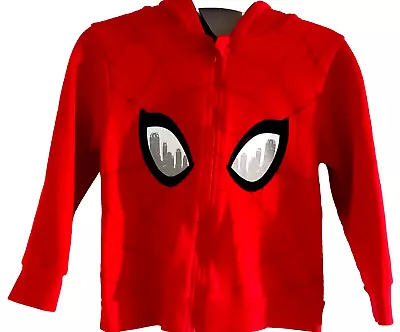 Buy Spider-Man Zip Hoodie Age 4-5 Fab Condition See Pics   **   I COMBINE POSTAGE  * • 3.99£