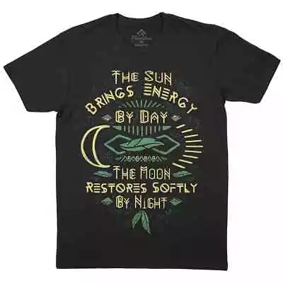 Buy Sun Brings Moon Restores Mens T-Shirt Nature Relifion Energy Day Night E140 • 9.99£