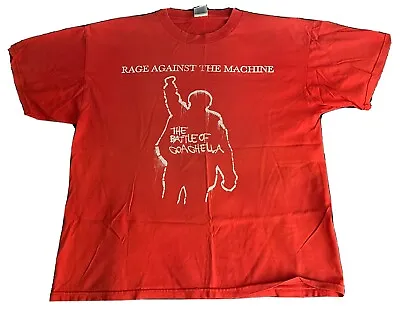 Buy Rage Against The Machine Coachella 2007 Tshirt • 96.38£