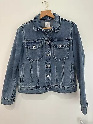Buy Ladies TU Denim Jean Jacket Size 12 • 10£
