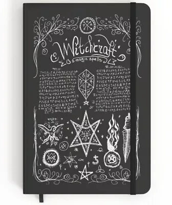 Buy Book Of Shadows Incantations II - A5 Notebook, Witchcraft Supernatural Coven Hex • 12.60£