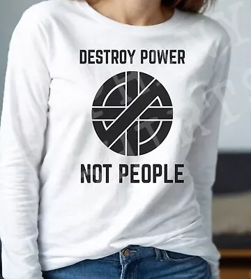 Buy Joe Strummer As Worn By T-Shirt Long Sleeve The Clash Punk  Destroy Power • 15.95£