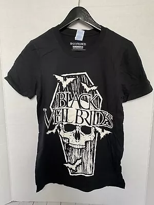Buy Black Veil Brides Coffin T-Shirt New Unisex Licensed Merch • 15£