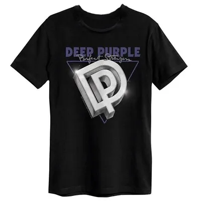 Buy DEEP PURPLE- PERFECT STRANGERS Official Amplified T Shirt Black Mens Licensed • 20.95£
