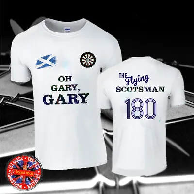 Buy Darts Fans T-shirt Mens Ladies Kids Babies Gift Gary Scotland • 11.95£