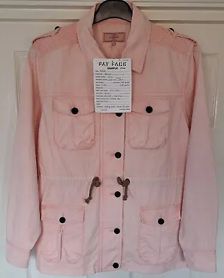 Buy Fat Face Denim Field Jacket Peach Size UK 12 Sample Item Unique - BNWTs  • 34£