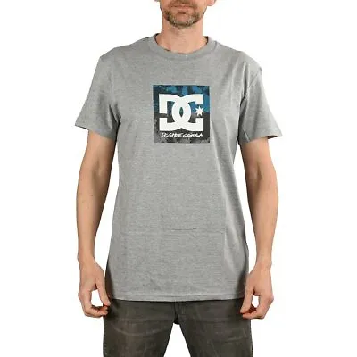 Buy DC Shoes Double Down S/S T-Shirt - Heather Grey • 17.99£