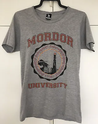 Buy Lord Of The Rings MORDOR University T - Shirt Size Medium 100% Ring Spun Cotton • 6.70£