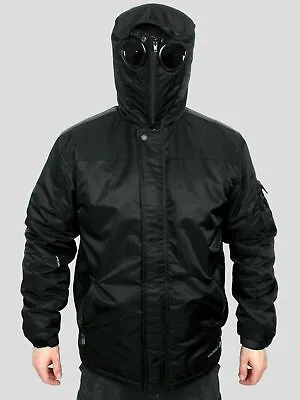 Buy Mens Padded Coat Winter Infiltrator Goggle Camo/BLK Hooded Location Jacket Warm • 25£