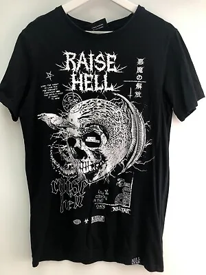 Buy KILLSTAR T-Shirt Raise Hell Black Short Sleeve Small S • 24.95£