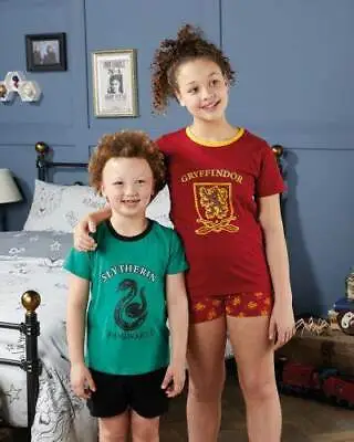 Buy Girls Boys Harry Potter Shorts Short Sleeve Pyjamas Pj's Set Cotton Rich New • 6.64£