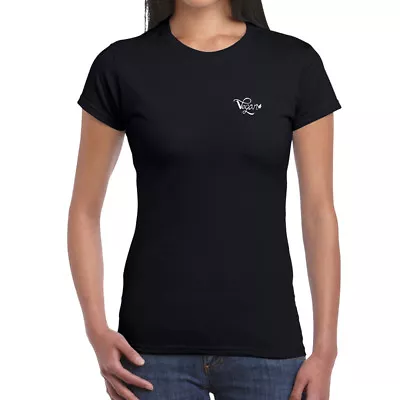 Buy Vegan Pocket - Womans T-Shirt | Peace Love Save Animals Designer Vegetables • 13.99£