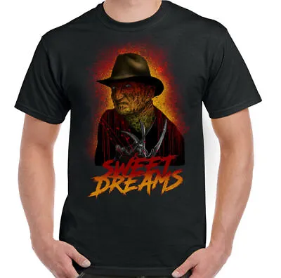 Buy Sweet Dreams T-Shirt Halloween Mens Horror Movie Tee Top • 12.04£