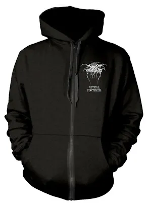 Buy Darkthrone Astral Fortress Black Zip Up Hoodie NEW OFFICIAL • 51.89£