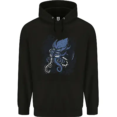 Buy Cyberpunk Cthulhu Kraken Octopus Mens 80% Cotton Hoodie • 19.99£