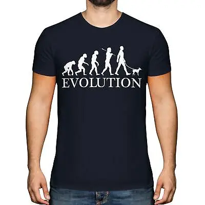Buy Miniature Pinscher Evolution Of Man Mens T-shirt Tee Top Dog Gift Walker Walking • 9.95£
