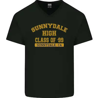 Buy Sunnydale High TV & Movies Mens V-Neck Cotton T-Shirt • 11.99£