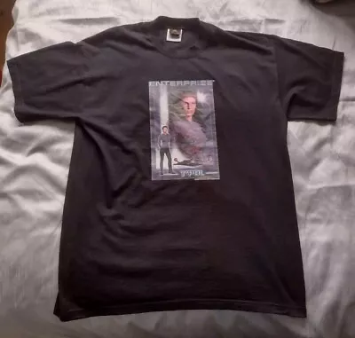 Buy Star Trek Enterprise Vintage T'Pol  T-Shirt  Size Adult L  - 'Rare' Circa 2003 • 6.79£