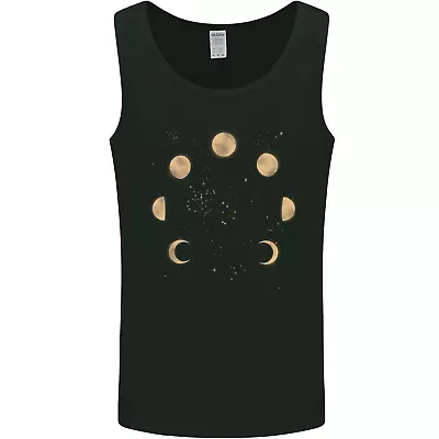 Buy Moon Phases Eclipse Full Moon Supermoon Mens Vest Tank Top • 10.99£